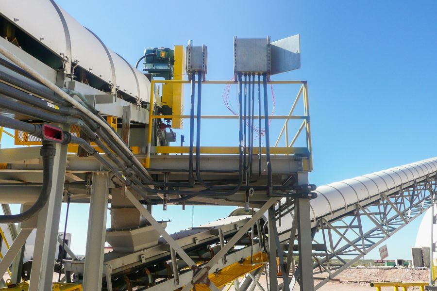 FSI Engineering Potash Dome Feed Conveyor Transfer Tower